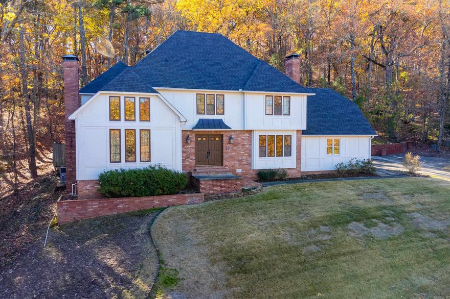 Flexible Spaces, Endless Possibilities!  This 4-5 bedroom home with 2 car garage sits on a 3/4acre+ quiet cul-de-sac lot and offers flexible spaces to suit your lifestyle. The main level features two inviting living areas with fireplaces and a formal dining room, ideal for entertaining. The spacious kitchen is a dream with a gas range, double ovens, plentiful storage space and gorgeous stone countertops. Upstairs, four bedrooms and a game room provide plenty of space for family and guests. The third-level bonus room, with its half bath, can be customized into a fifth bedroom, home office, or playroom.  The primary suite has a modern bathroom with large soaking tub, separate shower & double vanities and a covered balcony overlooking your wooded backyard! Smart home upgrades convey for instant control of whole house lighting, thermostats, and more!  Hillsborough POA dues provide access to the neighorhood pool and park!