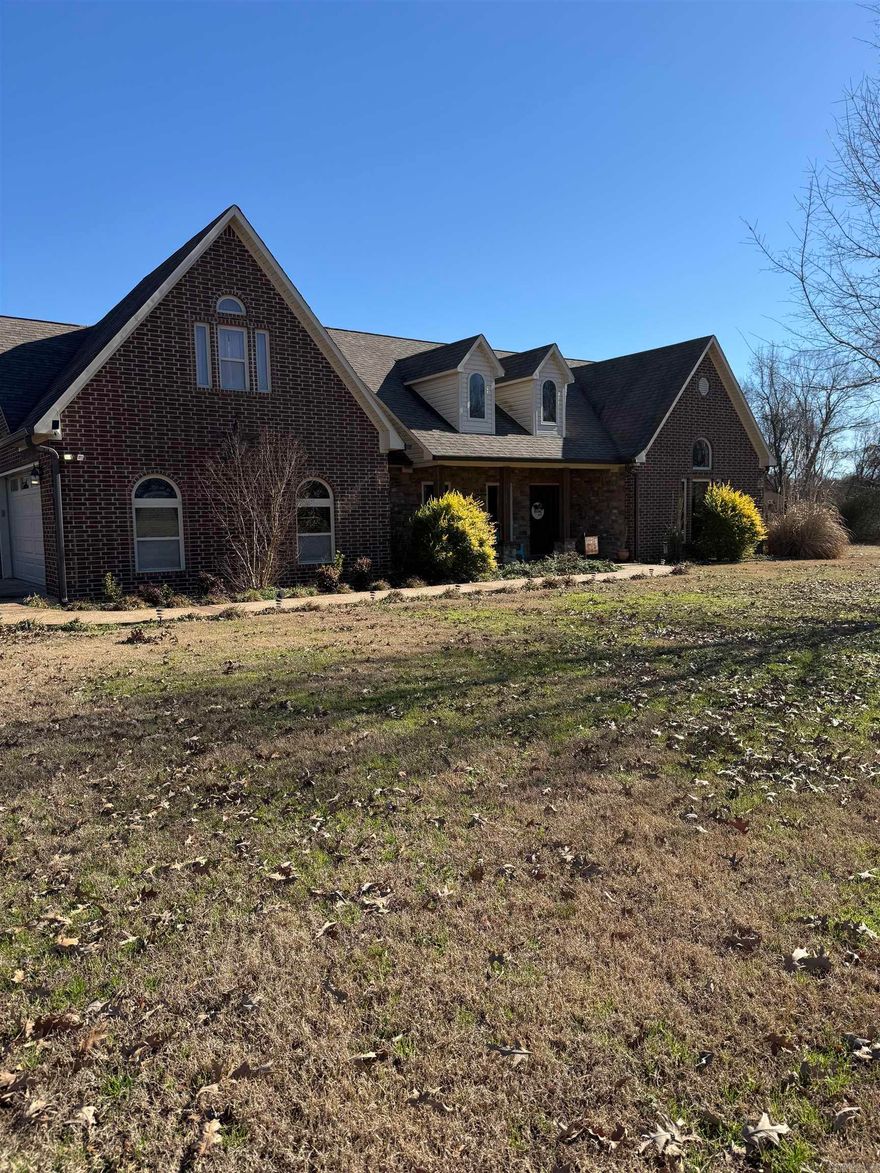 Welcome to peaceful country living with room to breathe! This beautiful 4-bedroom,3 bath home offers approximately 2140 square feet plus a 400+ square foot bonus room upstairs. This beautiful property is situated on 12.79 partially fenced acres. Step outside and enjoy true country living with amenities designed for both relaxation and recreation. The large in-ground pool, only 5 years old, has a brand-new automatic cleaner and is surrounded by an expansive patio for entertaining. Equestrian enthusiasts will appreciate the 36x36 horse barn with 12-foot covered porch on front and back-perfect for equipment storage. This property offers privacy, functionality, and endless possibilities!