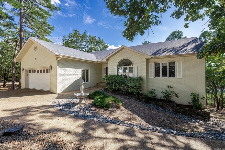 Located on the Coronado Golf Course this home has 3 bedrooms, 3 full bath and a office. Large kitchen, dining and living area with a wood burning fireplace. Breakfast bar. Primary bath has walk in closet and large walk in shower. Entry level guest bath has walk in shower also. Crown molding through out. Carpet, tile and wood floors. Large covered deck. Laundry rooms on entry and lower levels. 2 car garage. Golf cart storage on lower level with concrete driveway. Boardwalk from lower deck to driveway beside the garage. Lower level has 1 bedroom, bath with walk in shower, den and kitchenette with refrigerator, sink and microwave. Large storage room. Stairs from lower level deck to entry level deck. Common property on one side and lot on the other side conveys with sale. Seller works nights. Restricted showing hours. No showings before 1 PM on Saturday and Sunday. No showings before 11 AM on Monday. Please don't leave the doors open. 2 cats inside.  SPD online.