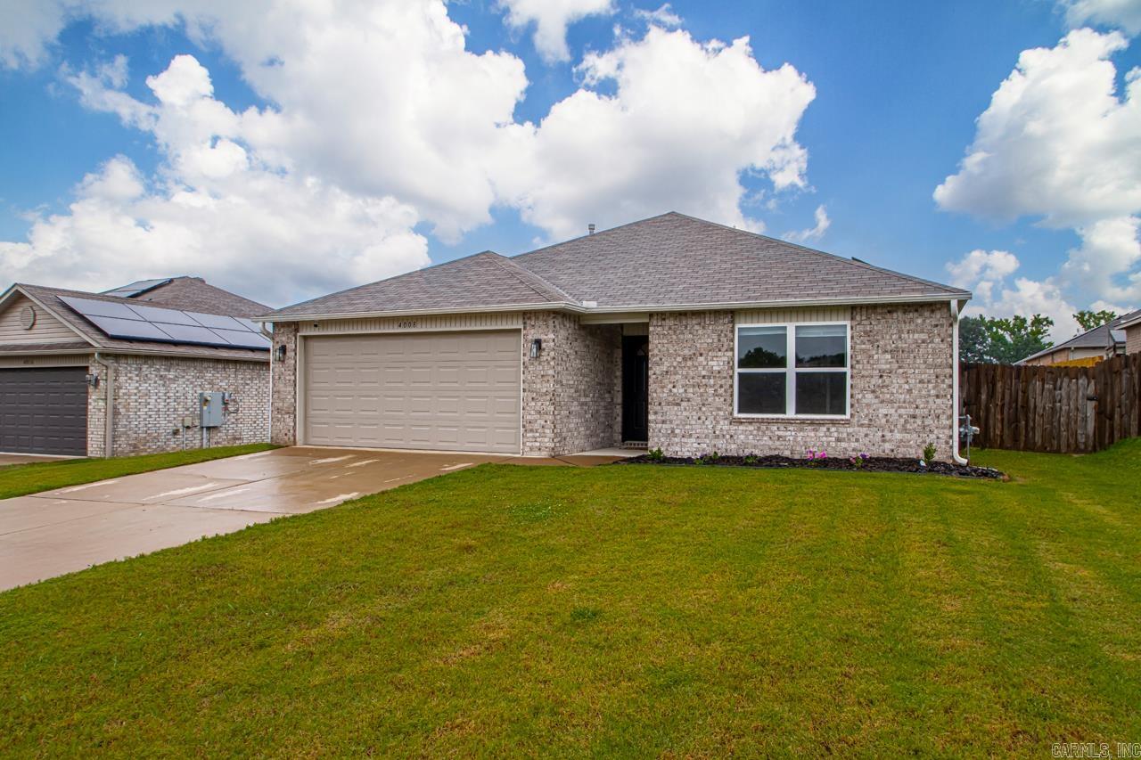 Take a look at this adorable 3 Bedroom, 2 Bath Home located in Meadows Edge Subdivision. This home is move in ready!! Features include a large Primary Bedroom with walk in closet and Primary Bath, Open Kitchen with Breakfast Bar and dining area. This Home has Solar Panels which will be paid off in full at closing. Enjoy summer nights in the large back yard with covered patio. The back yard features a wood privacy fence with gate. Schedule a showing of this home today!!