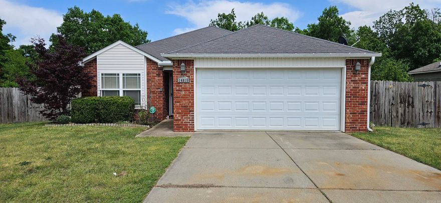 Newer 3 bedroom 2 bathroom house for rent in Alexander. Just a few minutes from Little Rock or Bryant. This is a NON-Smoking home. The kitchen is furnished with a stove, fridge, dishwasher, disposal, and a built in microwave. This beautiful home also includes a patio, 2 car garage, large walk in closet in master bedroom, central heat and air, and washer dryer (no maintenance provided) in a separate utility room. Pets may be considered.