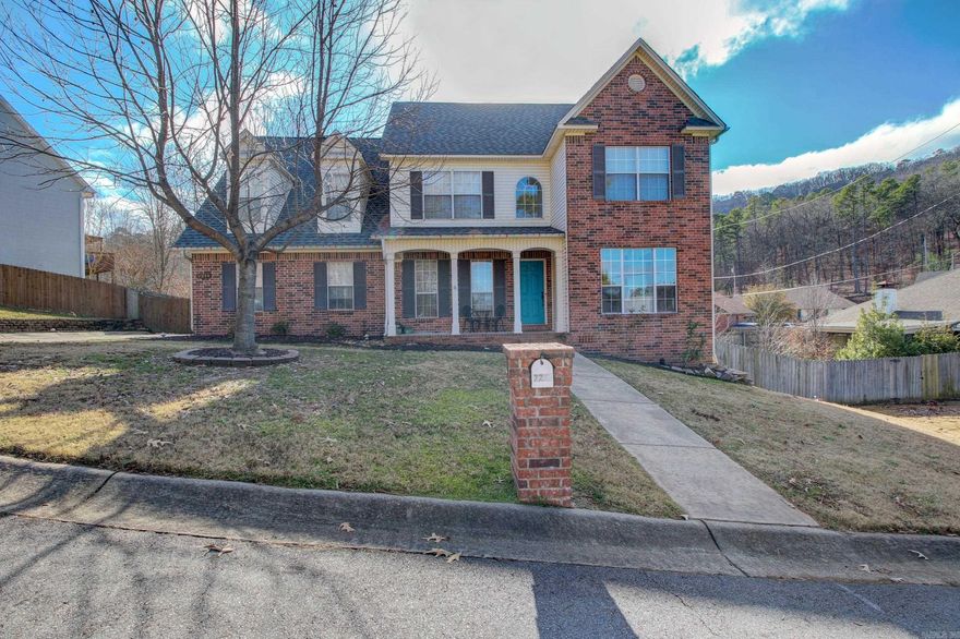 Charming home in West Little Rock with coveted Don Roberts elementary school. Enjoy energy savings with fully paid solar panels (New Roof and panels 2020). This home boasts a spacious main level with hardwood floors and an updated kitchen and fireplace. Spacious rooms with office, dining room, and half bath. Relax on the back deck (2019) overlooking the spacious fenced-in backyard. Downstairs HVAC system (2017). Low utility bills and modern amenities make this property a must-see.
