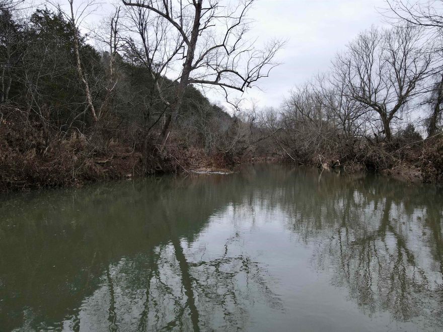 64.16 Acres with Big Creek Frontage and Scenic Views. This expansive 64.16-acre property is a true gem, offering a harmonious blend of open pasture, mature woods, and scenic creek frontage. Accessed via an old wagon trail, the land is fully fenced and features approximately 40 acres of rich pasture, ideal for grazing or farming, with the remainder covered in mature woods, creating a peaceful and private settingThe property includes stunning high rock bluffs overlooking Big Creek, with breathtaking views for miles. Several natural springs flow through the land, and a well is already in place, providing ample water for any future developments or agricultural use. The terrain is a mix of fescue and clover, perfect for grazing livestock or horses.Wildlife thrives here, with plentiful deer and turkey making regular appearances. The land also boasts an abundance of black walnut trees, adding both beauty and value. Electric service is readily available at the road, making this property even more desirable for building your dream home or retreat. Whether you're looking for a tranquil place to call home, a farm with ample grazing land, or an outdoor haven with endless possibilities.