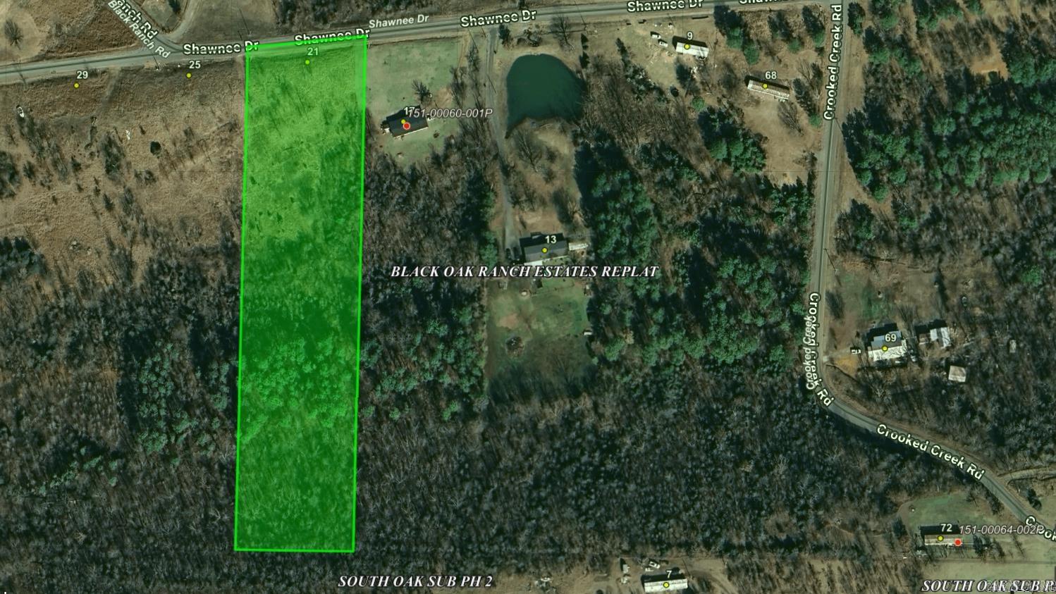 4.54 +/- Acres for sale. Seller says they think there used to be a mobile home on the property so water, elec, and septic should be there. Subject to verification Owner Financing Possible, call/text for details