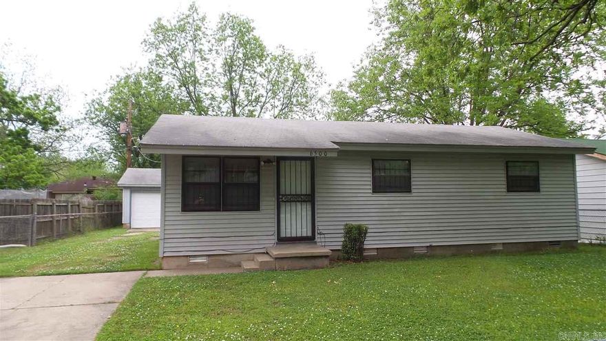 Welcome home to 6500 Pecan Avenue in Little Rock's Richland subdivision. This is a move in ready home with spacious rooms, large fenced in yard, and massive garage/workshop. Quiet and convenient location. New Heat/Air 2015, Water Heater 2017, New interior paint, new flooring, new dishwasher 2017. Refrigerator stays. Nearby neighborhood park. Self viewing instructions at www.DeatonGroupRealty.com.
