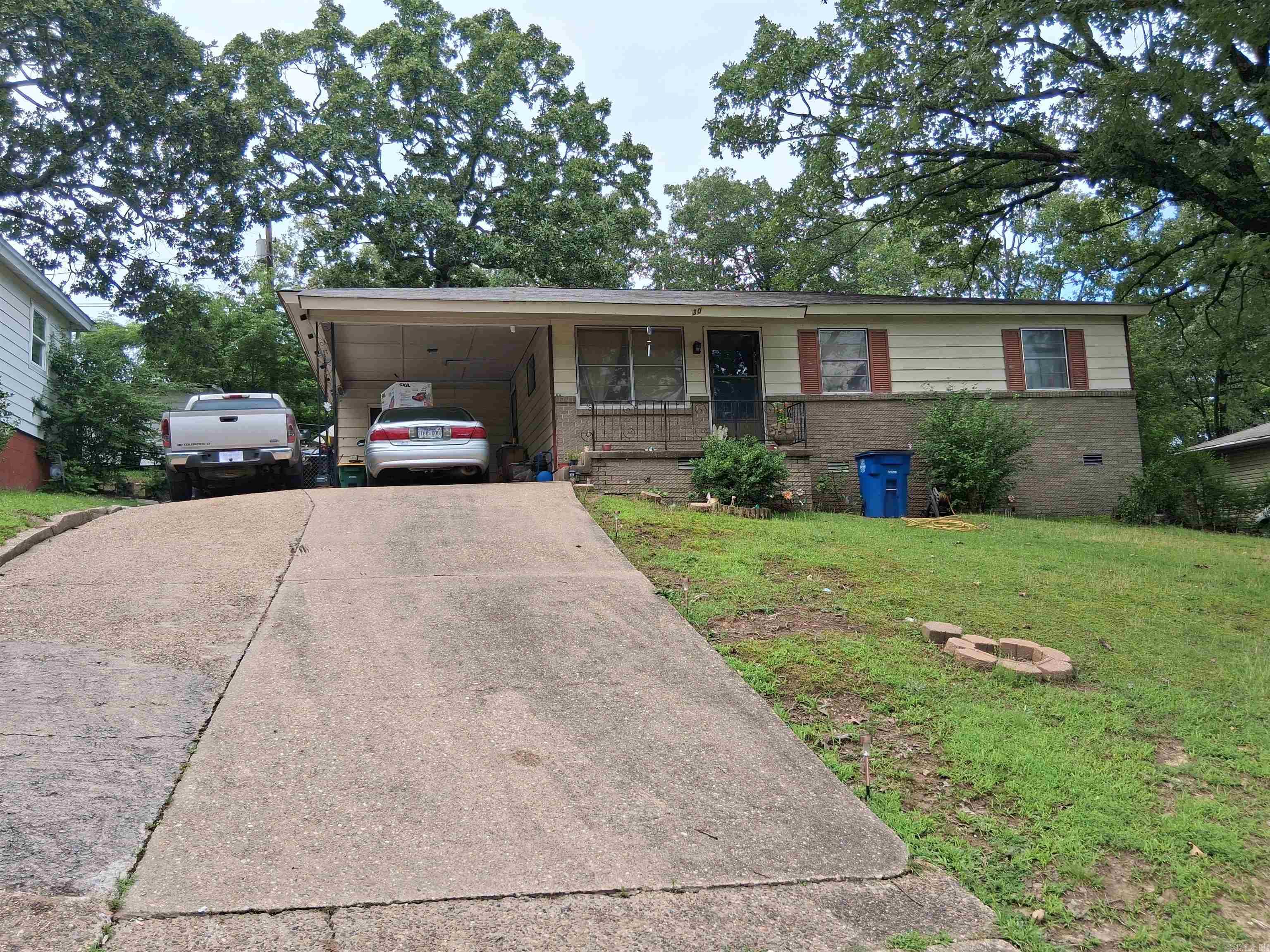 Looking for a GREAT INVESTMENT? This may be it - 3 Bedrooms, 1 Full Bath, Living Room, Eat-In Kitchen. CH/AIR about 3 years old. Storage shed in backyard. Chain Link Fenced. Extra storage built at end of driveway. Two-car parking. Laundry room outside at carport. Make an appointment - Owner says SELL IT! SELLING AS IS!!! AGENTS SEE CONFIDENTIAL REMARKS.