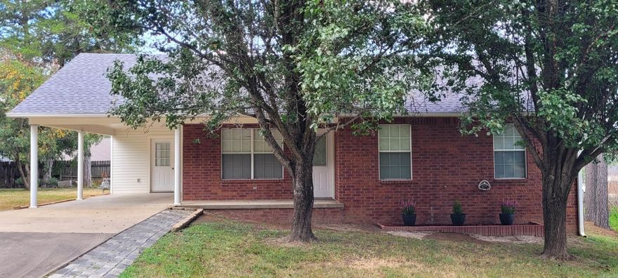 LOCATED JUST 3.3 MILES FROM HEBER SPRINGS MARINA and 1 MILE to Harp's and Dollar General, this property makes living and enjoying life near beautiful Greers Ferry Lake easy! The 3 bedroom, 1 bath home has been very well-maintained and has recent updates inside and out. New waterproof vinyl plank flooring throughout, vaulted ceiling in main living area, spacious laundry with extra storage, and a completely refurbished back deck are prominent features of this super clean, move-in ready home. Conveniently located just off the kitchen/dining area, the new deck provides an ideal outdoor setting to easily entertain friends and family all summer long! Other outdoor features include clean gutters, a lovely new flower bed with landscape edging, fresh container plants, and bedding rock next to the front porch, and an 8x8 storage building out back. NEW ROOF was added and WATER HEATER was replaced August 20222. Lot size estimated - N/A on tax records.