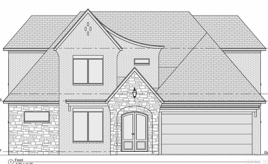 We're excited to introduce Mountain Brook, West Little Rock's newest and most desirable neighborhood. This community is conveniently located off Highway 10, just behind The Ranch and the Bank OZK campus, and only minutes away from Little Rock Christian, Joe T. Robinson, and Don Roberts Elementary.  This family-friendly home design features a grand foyer and a spacious open living area with 10-foot ceilings and 8-foot wood doors throughout. The kitchen is equipped with custom-built cabinets, an oversized pantry, and a wet bar off the living room, perfect for entertaining. Step outside to a large covered patio where you can enjoy sunset views of Chenal Mountain.  The master suite boasts a decadent design, including huge walk-in closets, a luxurious tub, and a supersized walk-in shower with two shower heads. This home also offers a private office downstairs, with three additional bedrooms, three full bathrooms, and a separate playroom upstairs.  This home is set to be complete in Spring 2026. We invite you to come and explore it today! You won't want to miss this.