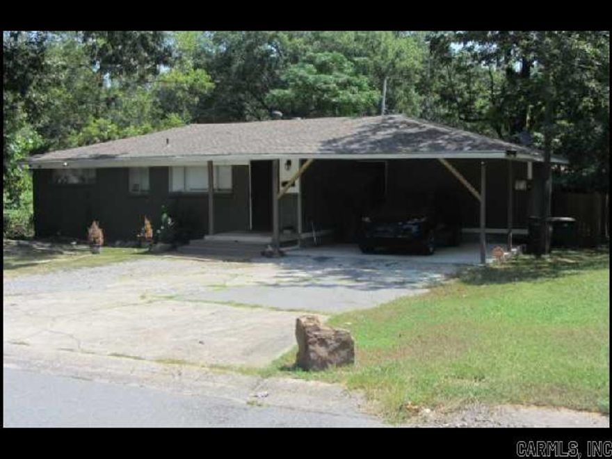 *LITTLE ROCK* CUTE HOME IN THE JOHN BARROW SUBDIVISION!! This Cozy, Remodeled 3 Bedroom And 2 Bathroom Home Offers Over 1,100 Square Feet Of Comfortable And Modern Living Space! Step Into A Bright And Spacious Living Room That Flows Into A Cozy Eat-In Kitchen Featuring A Gas Range And Built-In Dishwasher, Perfect For Everyday Meals Or Entertaining Guests! Enjoy The Easy-Care Combination Of Carpet And Vinyl Flooring Throughout! Central Heat And Air Provide Year-Round Comfort, And Convenient Washer/Dryer Hookups Make Laundry A Breeze! Covered Carport For Parking And Extra Storage Space! PET FRIENDLY!! AVAILABLE NOW!!!