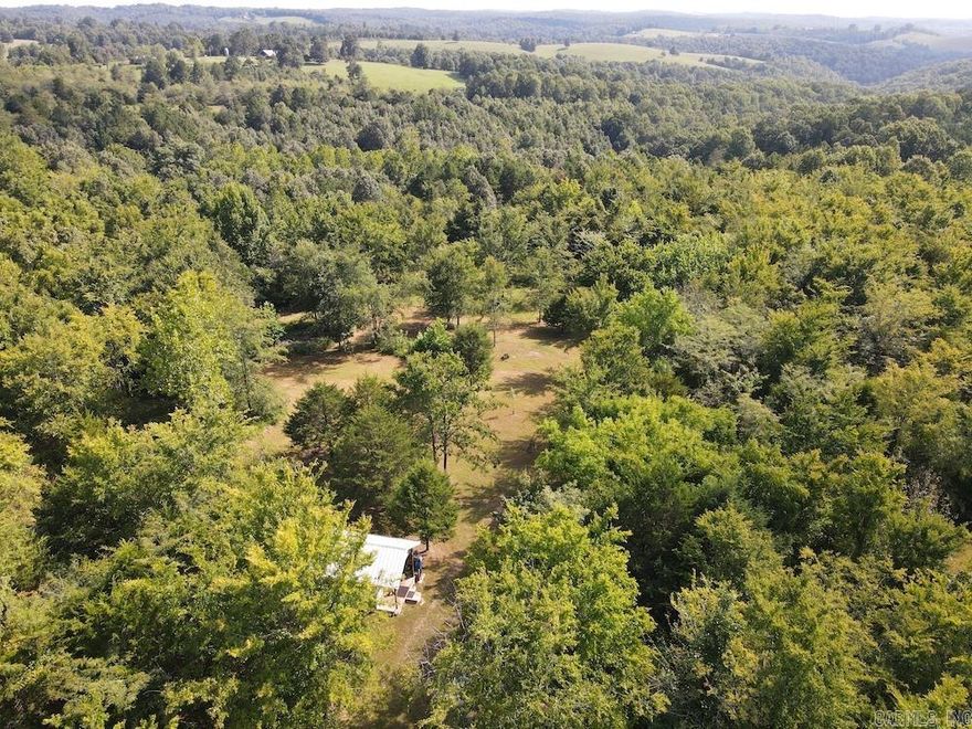 Fantastic location near the Woolum access of the famous Buffalo National River and county road frontage. This amazing tract is loaded with character and has some features you just can’t duplicate. With the western boundary of the land fronted by a gravel county road, access will be no issue with ample spots suitable for a driveway. Electric is available on the road along the boundary, and with rural water on the property, complete with a frost-free spigot, utilities for your cabin, dream home, or business venture will be no issue. Nestled just a few miles north of the Woolum put-in on the famous Buffalo National River, you can be fishing, kayaking, canoeing, hiking, and more in just minutes. This land is also loaded with character, consisting of a parklike setting with large trees, well-manicured grasses, trails all over, sections of mature hardwood, large eastern red cedar, a seasonal 12’ limestone waterfall, and more. The terrain is mostly gentle and level, with 2 ravines that have some stunning white oak, chinquapin oak, red oak, post oak, hickory, and more. These also provide a natural travel corridor for the resident whitetail deer that call this place home.