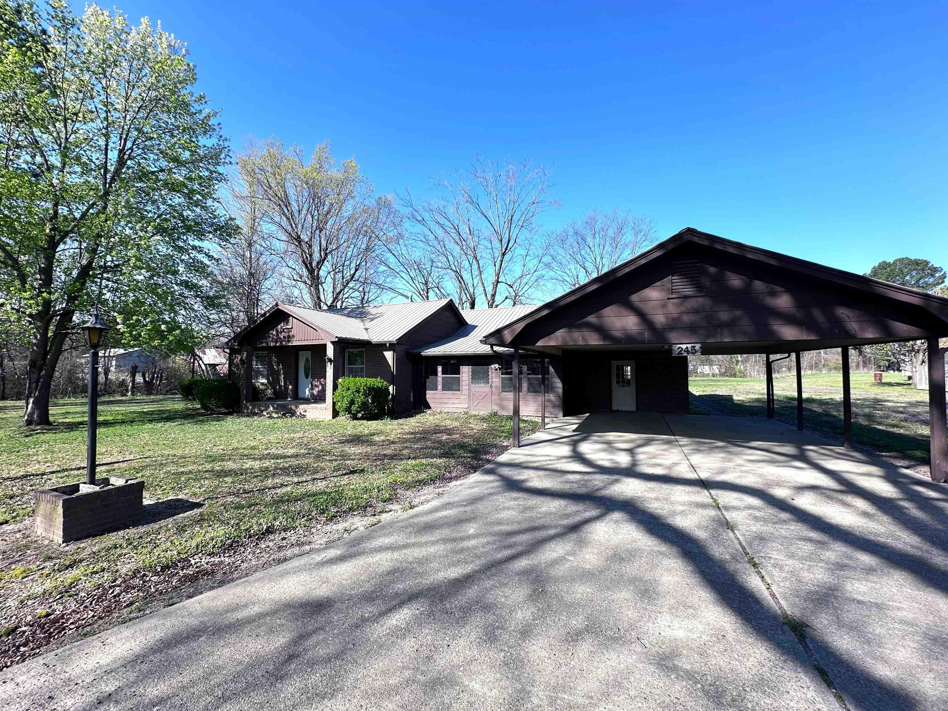 245 S. 18th Ave., Piggott, is a one-of-a-kind home, this 1.5 story, 3 bed, 1.5 bath has so much to offer. It is a 1,707 sqft home with lots of cabinet space in the kitchen and tons of storage throughout the house. The home also includes two living areas, a den and a workshop. The property is sitting on a 1.37 Acre lot with a shop outback. Call to see this one-of-a-kind property today!