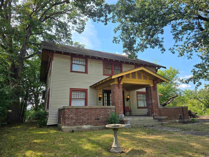 A Spacious Fixer-Upper Opportunity Near Downtown Little Rock. Seller is READY TO SELL this spacious 1930 Craftsman home & imagine the possibilities! 6 bedrooms, 3 bathrooms  & over 3,200 sq. ft. of living space, this two-story offers plenty of room  for all possibilities. Nestled on a 0.34-acre lot in Little Rock’s growing South End, the property is zoned R4, allowing for single-family, two-family, accessory dwelling units, or even short-term rentals—making it a versatile choice for investors and homeowners alike.   Offered in as-is condition, this home is full of potential for a remodel, fix-and-flip project, a short/long term property. It’s livable, giving you flexibility to update as you go. This fifteen room home can have it all- Several bedrooms, bonus rooms, flex space, an office, another bath and an upstairs attic with more space. Endless potential and. a rare find in today's market.   The location puts you walking distance and near downtown LR, schools, park, and public transit, with an added bonus of an area gaining momentum. Could be your next home or stay ahead of the hot investor trending models and schedule your private appointment today! ALARM-SEE REALTOR REMARKS.