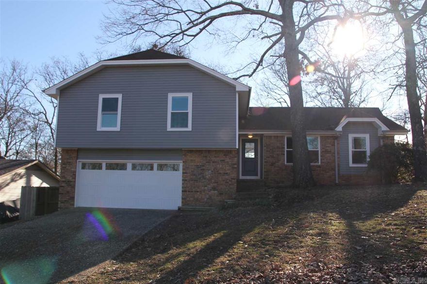 Call 501.835.2121. Recently remodeled 3 bedroom 2.5 bath home. Garage parking. Spacious living areas. Fenced yard. Lease terms 12 months, $1600 deposit, $35 app fee. Apply online c21prjxrentals.com. Please contact Century 21 Prestige Realty at 501.835.2121.