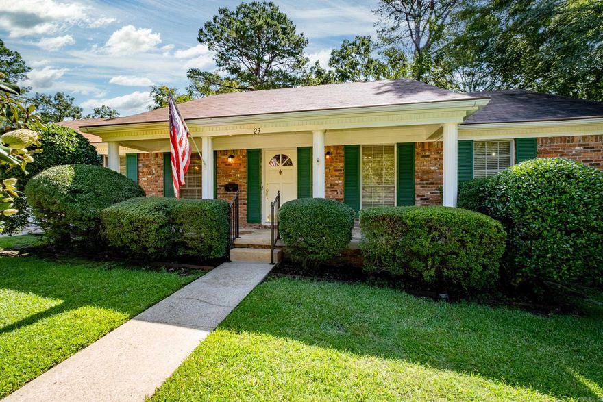 West LR home on level lot. Living-dining room, Den w/ FP (gas logs) plus a sunroom, Updated kitchen w/ breakfast area + large laundry room. 4 BR/ 2B & primary bath updated w/ walk-in shower. Stainless appliances & granite c/tops. Kitchen pantry, good cabinet & closet space. Windows replaced. Includes kitchen appliances and Whole house generator.  Sunroom opens onto deck for outdoor entertaining.  Fenced backyard. Quiet street. Enjoy the Colony West pool, playground, basketball court & tennis court.  Well-maintained home. Will need a pre-qualification from lender buyer would be useing.
