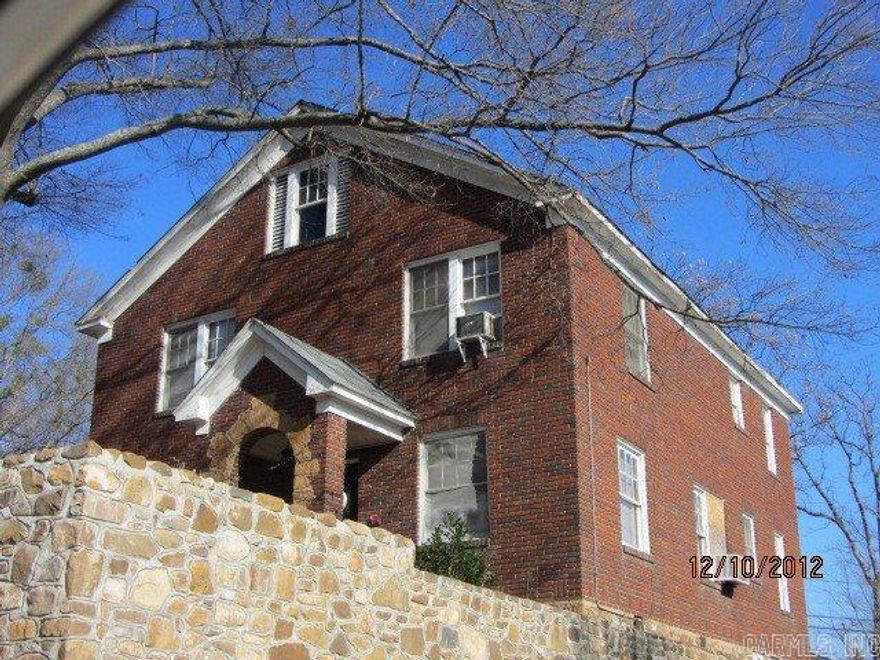 Hardwood floors, 2 bedrooms up, Full bath up, 1/2 bath down, fenced backyard.
