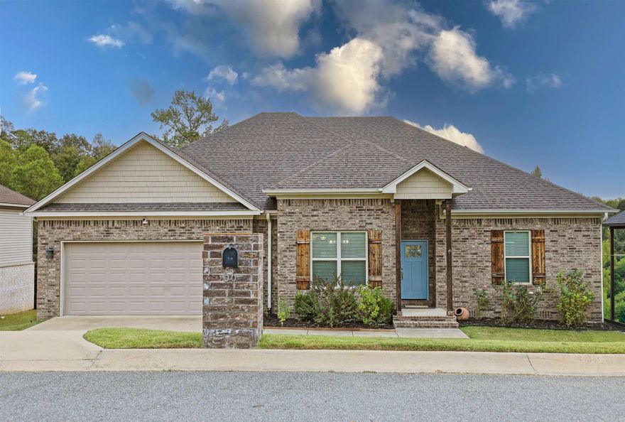 Immaculate Beautiful 4 Bedroom 2 Bath home in sought-after Waters Edge! Kitchen features custom cabinetry, Stainless steel appliances, massisive island, breakfast nook. Open Spacious Living room.  Formal Dining Room. Laundry room with built in lockers and bench. Master Suite features double vanities, freestanding socker tub, separate walk in shower.  Ideal Location near I-30/I-430. Top Golf, Shopping, Dining, and Medical. Neighborhood Lake with walking/biking Trails.  Large Back Yard! Private covered patio and fence also gas setup for future outdoor kitchen.  Won't Last long... Come see it today!