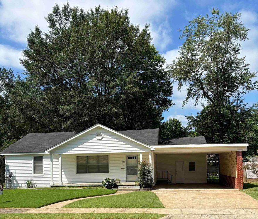 The house includes an enclosed sunroom H/A with access to the fully fenced backyard. The backyard includes a raised garden bed that is self watering. Also there is a garage sized room off the carport for a shop or storage. This house is ready to move into. It is clean and tidy. Call office 501-316-4022 for an appointment.