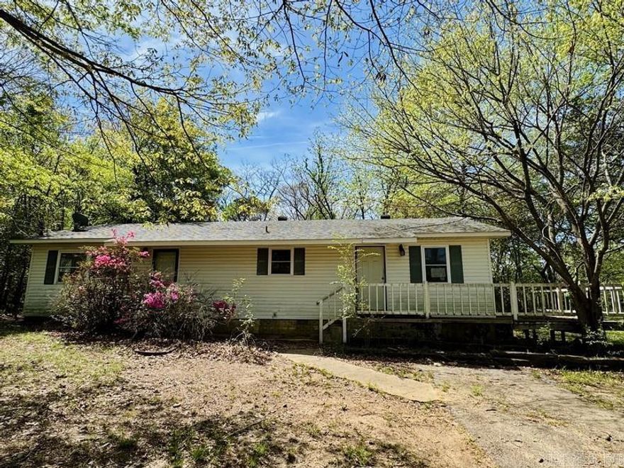 Affordable one level frame traditional style home conveniently located on a spacious corner lot within the Lakeside School District. Home features 2 bedrooms, 1 bath, eat in kitchen, spacious living room, central heat, central cool, porch, deck and parking pads. HUD Case #031-405592, FHA Financing: IE (Insured Escrow). Property is sold in as-is condition, no warranties, guarantees or representations.