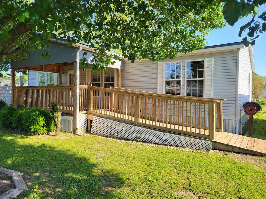 Cute little 3 bed/2bath home in McRae on a permanent foundation. This mobile home sits on a 1/2 acre lot and comes with 2 storage buildings, a double detached carport, and a storm shelter! There is also hookups behind the home for your RV or camper. Call me today for more info!