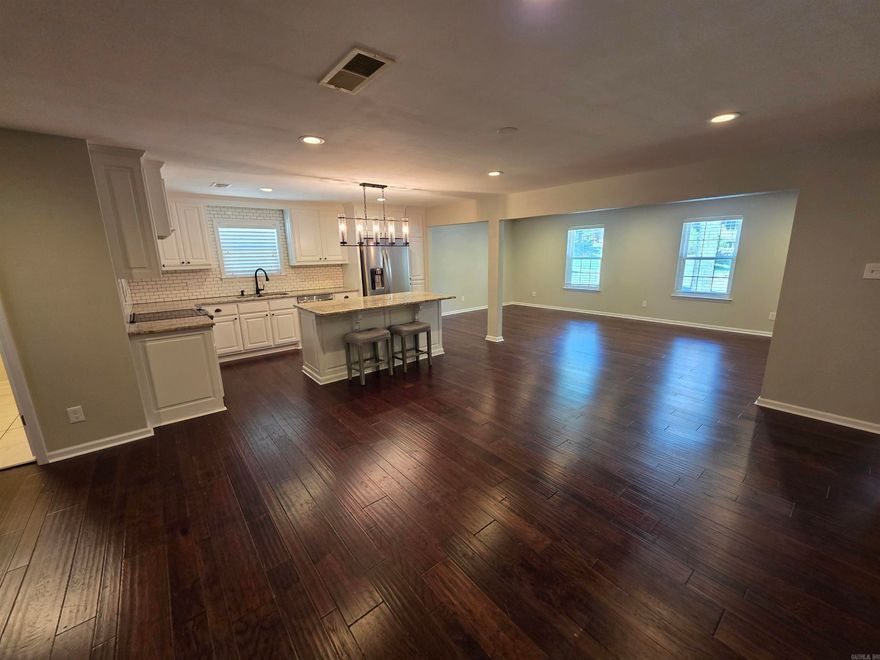 Beautifully upgraded, handicap accessible, 4BD/3BA in the Colony West neighborhood in Little Rock that is waiting for you to call home. Spacious living room that opens to the eat-in-kitchen perfect for spending time with family or hosting an evening with friends. Sleek backsplash and countertops. Spacious bedrooms with new carpet and ceiling fans. This property is managed by Hoffman Team so beware of scammers - we will never ask you to Cashapp us money. The lease for this property is for 18 months to 2 years with a 3% increase after the first year. Income must be 3x the amount of rent. Deposit, first month’s rent, and the $50 administration fee due before move in. Visit our office or schedule through our Hoffman Team website. This property does not accept section 8.