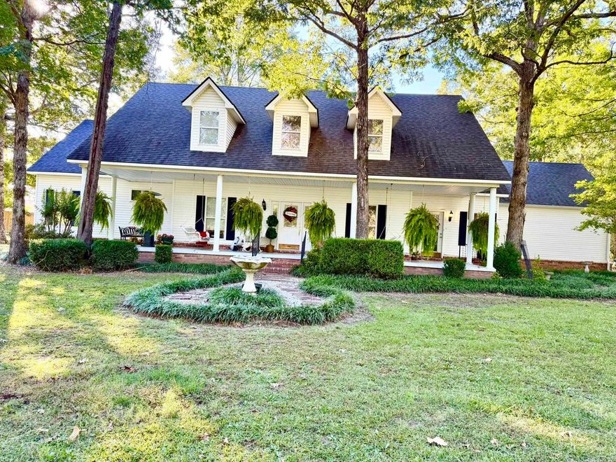 Welcome to 4401 Hwy 351a beautifully maintained 3-bedroom, 2-bathroom home offering 2,876 square feet of space on over two acres of manicured grounds. From the moment you arrive, you'll appreciate the care and attention that has gone into every detail of this property. The home features a spacious open kitchen, formal dining room, vaulted ceiling in the living room, sunroom, home office, den, and a versatile bonus room. Enjoy your mornings or unwind in the evenings on the large covered front and back porches, surrounded by peaceful views of the property. Outside, you'll find a 25x30 shop with a garage door and five open bays, a storage shed, a brand-new 400-foot privacy fence, a two-car attached garage, and an additional one-car garageplenty of space for vehicles, equipment, and hobbies. This home truly has it allcomfort, functionality, and room to grow. Schedule your showing today and see for yourself how much this exceptional property has to offer.