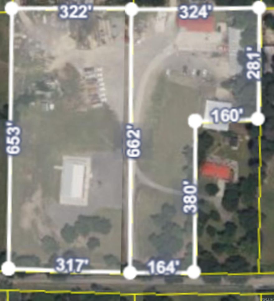 Mixed use site with commercial, industrial and entertainment facilities located in a central Pulaski County area on 8.15 acres. The property has four (4) buildings currently used as an event center with 4000 sf, an office building with 2290 sf, a 2900 sf mechanic's workshop with two (2) bay doors and a 2100 sf horse barn with 10 stalls that can be converted to storage space. Agents, please see remarks