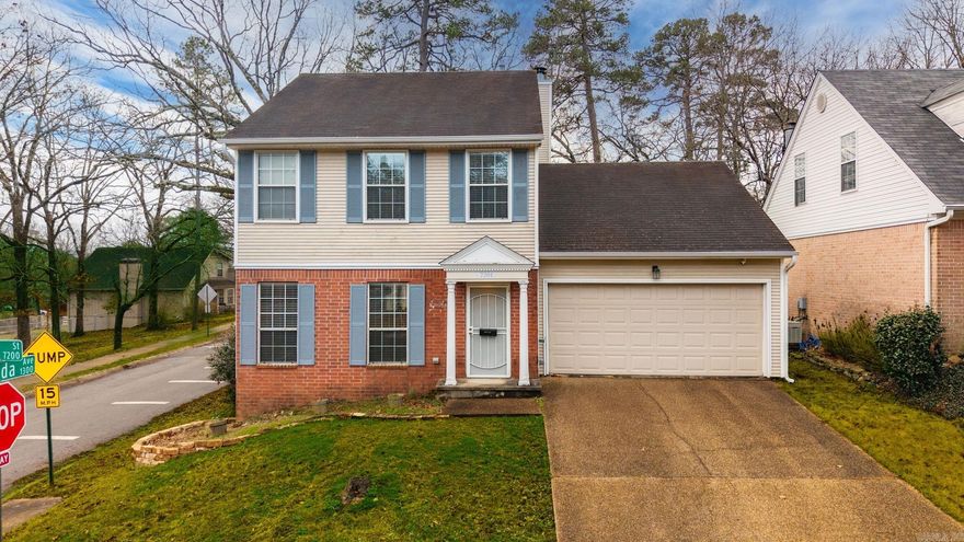 Welcome home to 7201 M Street, an inviting two-story home positioned across the street from a neighborhood park (Meriwether Park)  with tennis courts, playground, ballfield, and picnic area for easy everyday fun. Williams Magnet Elementary school is only 2 blocks away.  Step inside to an open, comfortable layout where the living room flows effortlessly into the kitchen, ideal for relaxing nights in or hosting friends and family. Hardwood floors run throughout the home (with tiles in the bathrooms), and a cozy gas-log fireplace adds warmth and charm to the main living space. A convenient half bath downstairs serves guests with ease. The refrigerator/freezer, microwave and clothes washer convey with the home. All are new in the past 3 years. Upstairs you’ll find three spacious bedrooms, including a primary suite with an ensuite bath and a walk-in closet. Two additional bedrooms share a full bath, and a versatile extra room with a closet and window offering the flexibility of a bonus room, office, playroom, or potential fourth bedroom.  Enjoy a fully privacy fenced backyard for pets, play, and outdoor entertainment.  The home has a two-car garage equipped with an EV/Tesla wall charger