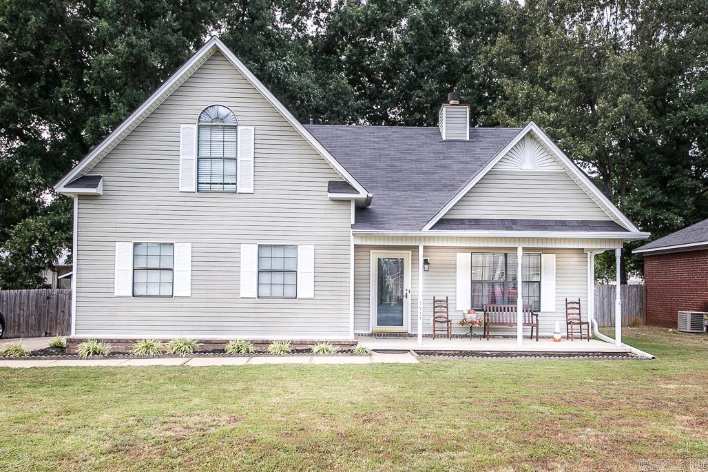 Don't miss out on this charming home. With 3 bedrooms, 2 1/2 bathrooms, plus a bonus room this home has plenty of room to spread out. Bonus room could be enclosed to make a 4th bedroom. The true eat-in-kitchen is a great set up for families or avid cooks. The backyard, great for entertaining, has a large multi-level deck and large trees that provide lots of shade. The location is great with quick access to shopping, restaurants, and the interstate. Updates include: New Roof in 2023, New A/C unit in 2020, New Toilets, New Water Heater.