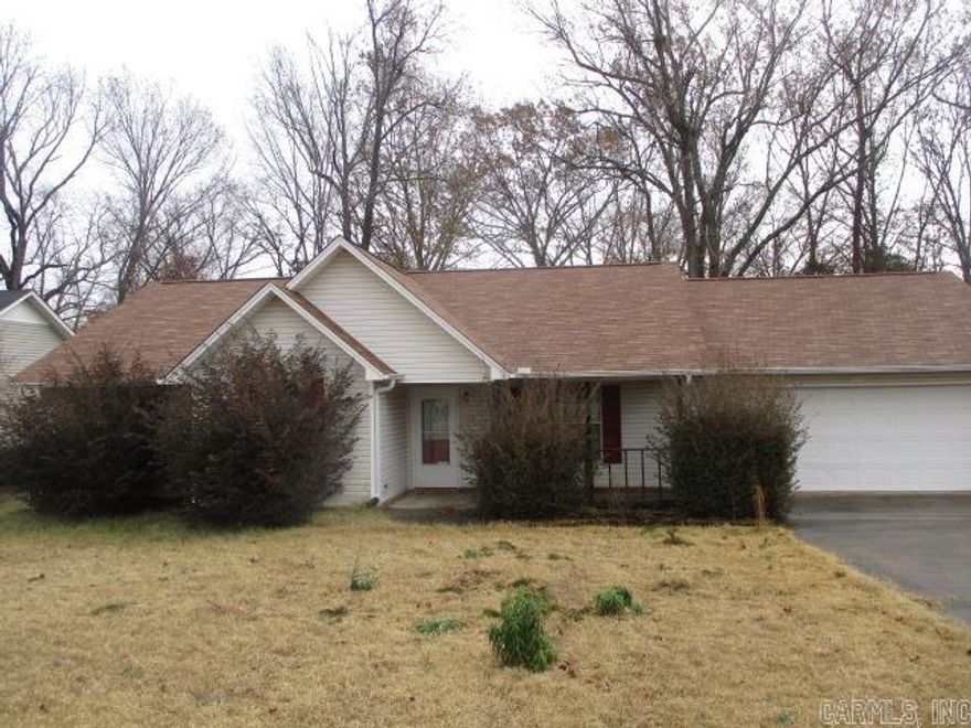Located off the corner of Main Street and Willie Ray Dr inside the Cabot city limits features this frame home with three bedrooms/two bathrooms. This home has a laundry room next to the kitchen/garage and a detached storage building in the backyard. Home is in close proximity to all of the conveniences. Call today for details ... log on www.hudhomestore.gov to submit offers and www.olympusams-at.com for management information. HUD case #031-442147 - "HUD homes are sold AS IS".
