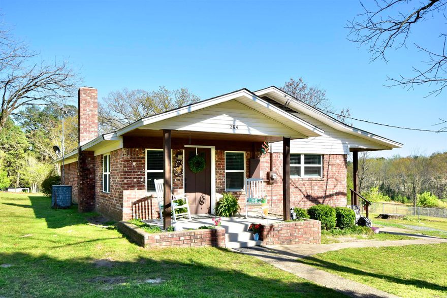 Welcome to 264 Sergeant Lane located in the Glen Rose School District! This beautiful 3-bed 2-bath home features an open living, kitchen, and dining area with a pantry and island seating. Ideal for both everyday living and entertaining. Cozy wood-burning stove adds warmth and charm. Spacious bedrooms throughout, with a primary suite offering walk-in closets, dual sinks, and a walk-in rainfall shower. Dedicated laundry and mud room for added convenience. Enjoy outdoor living with front and side porches. A 24x24 shop with electricity is located outback, ideal for storage or a workspace. Additional exterior highlights include a newer roof (less than 3 years old) and a storm shelter. Don’t miss your chance to make 264 Sergeant Lane your next home!