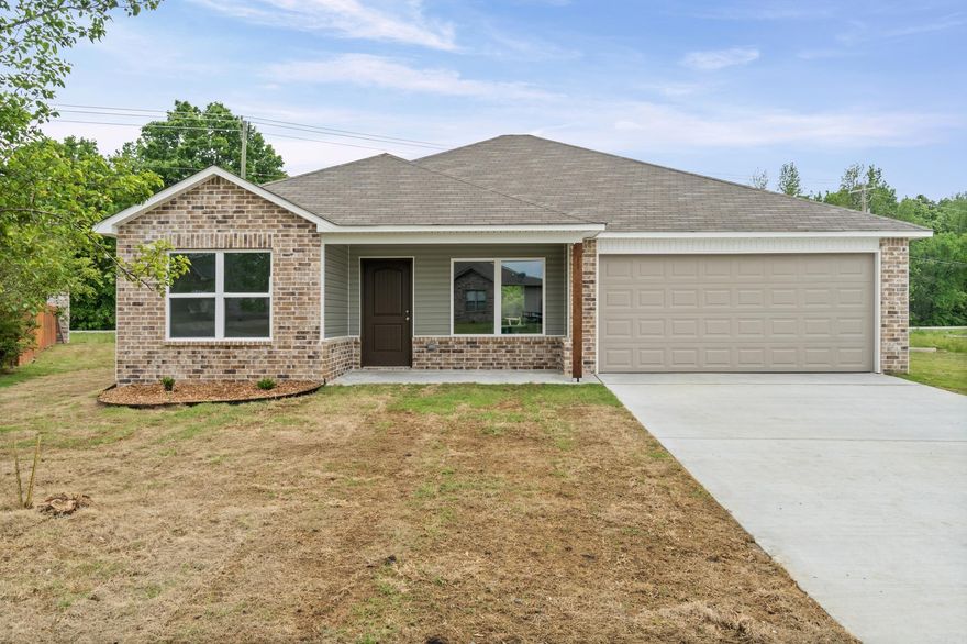 Discover the captivating Carnegie II plan, distinguished by its inviting covered entryway and beautifully landscaped front yard that exudes curb appeal. This thoughtfully designed home encompasses 4 bedrooms and 2 bathrooms, providing ample space for comfort and privacy. The spacious living room offers a welcoming environment for relaxation and gatherings. The kitchen is a chef's delight, equipped with energy-efficient appliances, abundant counterspace, and a convenient pantry for storage. The adjacent laundry room, situated just off the garage, ensures practicality for families of any size. The master suite includes a luxurious walk-in closet, enhancing the home's appeal and functionality. Explore more about this remarkable home today!    **SEE SHOWING REMARKS & AGENT REMARKS FOR IMPORTANT INFORMATION**