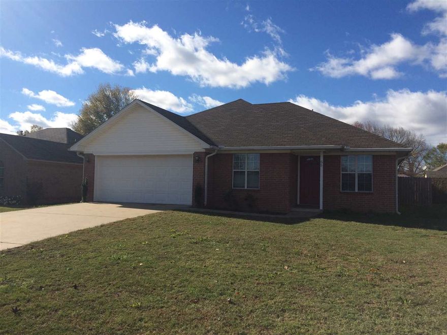 Perfectly affordable home for starting out or future investment opportunity . New paint,wood floors,new stainless appliances, new fixtures, gorgeous tile floors just some of the upgrades . Privacy fenced backyard with added  garden area . Two car garage with additional exterior door for convenience . 100% RD financing eligible,seller can help with closing cost . Payments  cheaper that rent ! 1 year warranty provided .