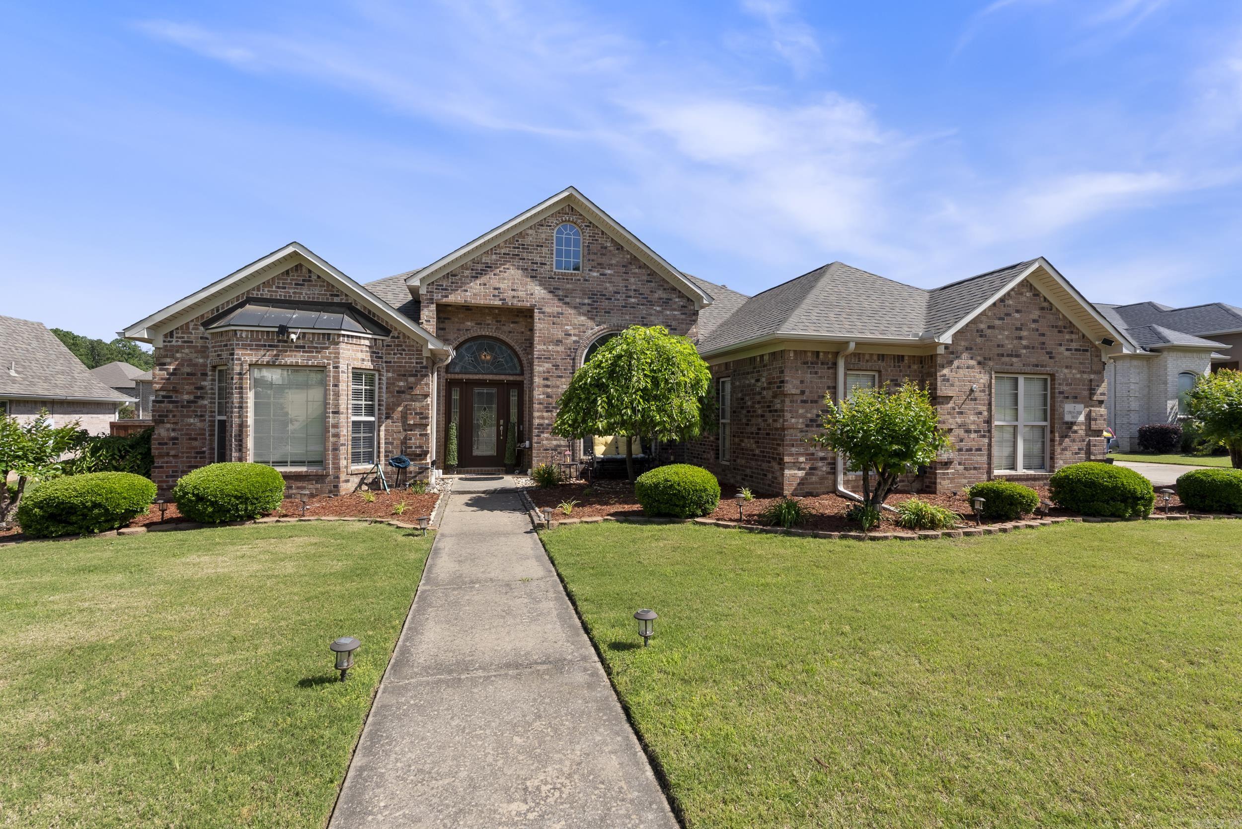 Welcome to this spacious one level, 3 bed, 2.5 bath home with 2,332 sq ft in one of Cabotās most desirable neighborhoods. Whether youāre in between moves, relocating, or need a flexible rental, this home is available furnished or unfurnished with month-to-month, short-term, or 12-month lease options. Inside, enjoy an open-concept layout filled with natural light, a fully equipped kitchen, a large primary suite with private bath, and a bonus space perfect for an office or playroom. Washer & dryer included. Step outside to your backyard paradiseāa sparkling in-ground pool with waterslide, covered gazebo patio for outdoor entertaining, and an oversized flat backyard ideal for play or relaxing evenings. 2-car garage, fully fenced yard, and convenient location near top schools, shopping, and Hwy 67 access. Rent varies based on lease length and furnishing. Contact for details. Move-in readyāschedule your private tour today!