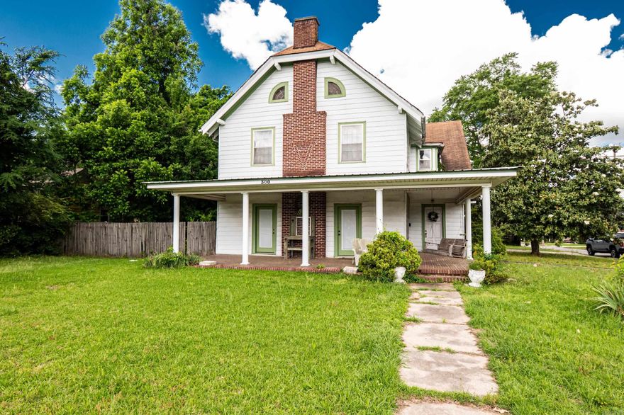 This historical French home on a corner lot of Main Street is very spacious and has a ton of character. The old home has big bedrooms, split level staircase, a butlers staircase, hardwood floors and lots of natural light. The property also comes with a rental property or extra home that is 2 bed/1 bath. The corner lot calls for convenience and easy access to town. Come check out this home and all of the possibilities it has to offer.