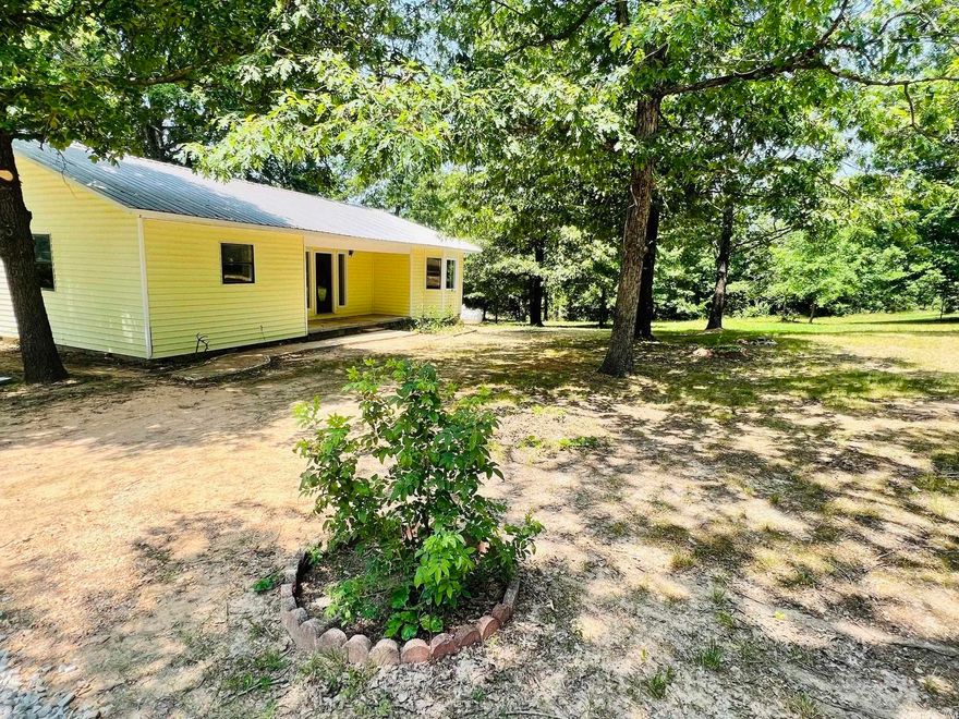Stunning Remodeled Home on 3 Acres in the Scenic Ozark Mountains!  This beautiful 2 bedroom, 2 bathroom home on 3 acres is located in Sidney Arkansas, and has undergone a complete renovation, making it a truly remarkable find, located in the hills of the Ozarks.   As you step inside, you'll be greeted by an inviting open floor plan. The kitchen has been fully remodeled with brand-new appliances, giving it a modern and fresh look. The updated flooring and freshly painted walls throughout the house add to the overall charm and appeal. No detail has been overlooked in this renovation, as evidenced by the installation of a new HVAC system, ensuring optimal comfort year-round.   The master suite features a full bathroom, allowing for both convenience and privacy. The big trees provide natural shade to enjoy afternoons sitting on the new back deck. A storage building is included, offering practical solutions for your storage needs with a carport covering ensures that your vehicles are protected.   DON’T MISS OUT ON THIS OPPORTUNITY TO OWN THIS STUNNING NEWLY REMODULED HOME!! PRICE TO SELL AT $159,900!