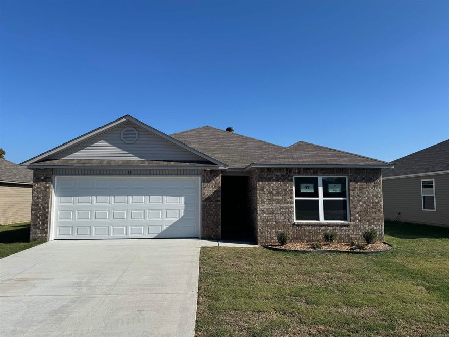 The Taylor plan is the one for you if you love airy open concept spaces! The lovely lead-in hallway flows into the Living Room and eat-in Kitchen. The Kitchen has a pantry cupboard that is larger than standard, and the Master Bedroom offers TWO closets! Tour it today!  Thoughtful upgrades included in this home: plumbing faucet upgrade 2, 8" deep Kitchen sink, 16" laminate bar top in Kitchen, Luxury Vinyl Plank flooring in wet areas and Living Room and adjacent hallways, raised ceilings in Living Areas per municipal requirements, fiberglass exterior doors, Cheyenne style doors, baseboards level 2, LED disk lights in the Living Room, full sod, stainless steel appliance package.     $50 initial assessment due at closing.  *** AGENTS, SEE SHOWING REMARKS OR AGENT REMARKS FOR VERY IMPORTANT INFORMATION. ***  THIS HOME IS SCHEDULED TO BE COMPLETE IN EARLY OCTOBER.