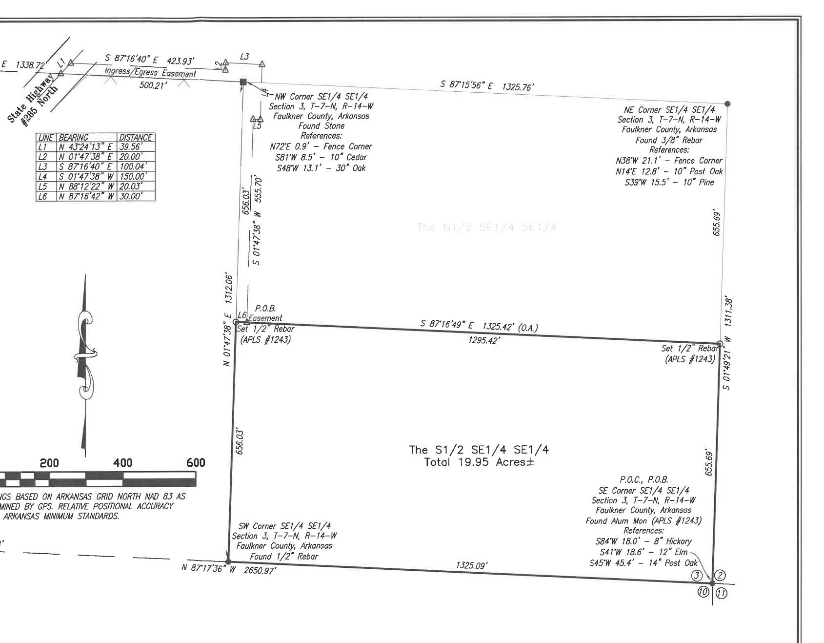 19.95 Wooded Acres, Under Contract before listed. No mineral rights to convey