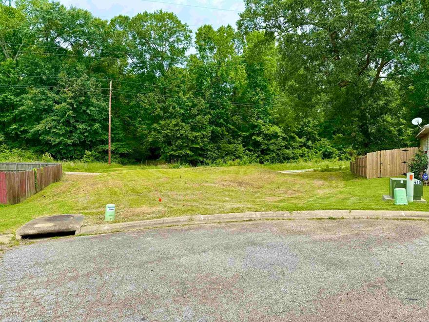 Great opportunity to build a small home within the city limits of Benton!!