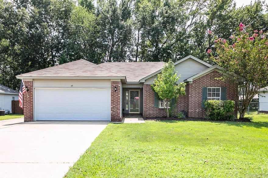 Precious 3 bed/2 bath home. Laminate floor throughout. Updated kitchen with granite counter tops, new backsplash, stainless steel appliances. Gas fireplace. This won't last long!  No smoking. No pets.  Application/background check/security deposit required.