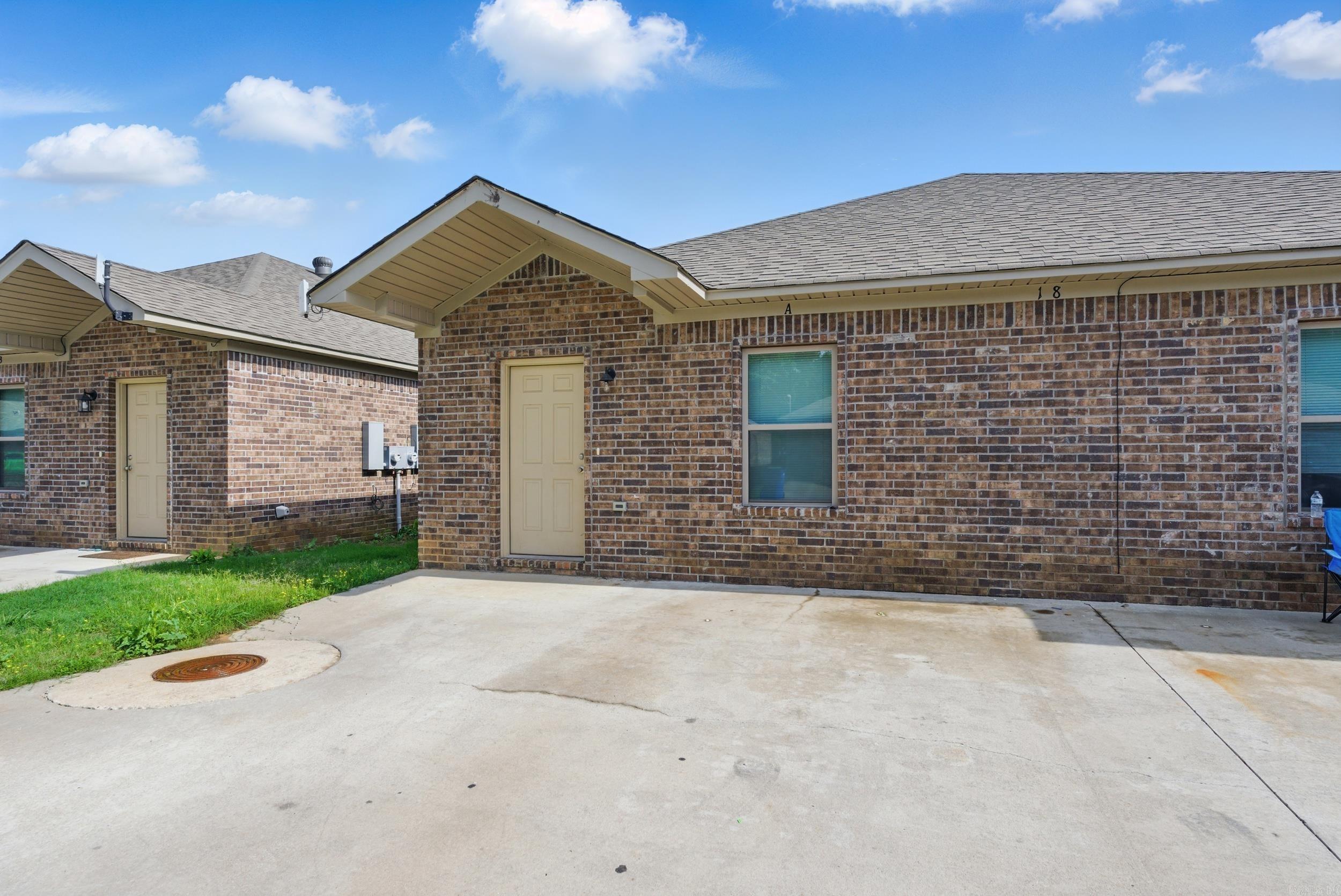 Expand your real estate investment portfolio with 3 duplexes located in one of the fastest growing towns in central Arkansas! Rising costs of living in other states along with lower property taxes in Arkansas are driving new demand for housing in this area + several large companies have announced plans to open operations in Conway, creating a need for more housing for employees in the surrounding area! Here is your opportunity to own almost new rental properties in great condition that come with existing tenants! City park, walking trail, dog park, fishing pond, play ground, splash pad, & skate park all within walking distance! 16 A & B - 3 bed, 2 bath, 1100 sqft; 18 A & B - 3 bed, 2 bath, 1100 sqft; 20 A & B - 2 bed, 2 bath, 1000 sqft. Please see info sheet for financial info! Showings available with an acceptable contingent offer! Photos & floor plan from unit 18 A when vacant. Builder owned. Square footage disclosed by seller. Lot size unknown from previous land listing, tax records, & plat map.