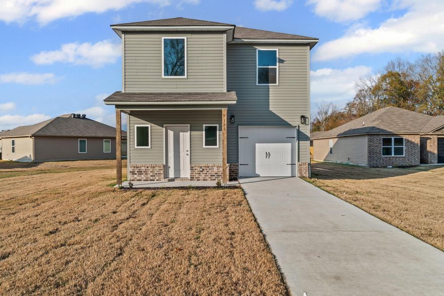 This beautiful Drake plan provides ample space to live and grow. On the first floor, an open-concept layout blends the kitchen, living and dining areas with a convenient patio for simple indoor-outdoor living. An inviting and versatile loft is located on the second floor, offering a convenient shared living space easily accessible from two bedrooms and a luxurious owner’s suite with a full bathroom and walk-in closet.