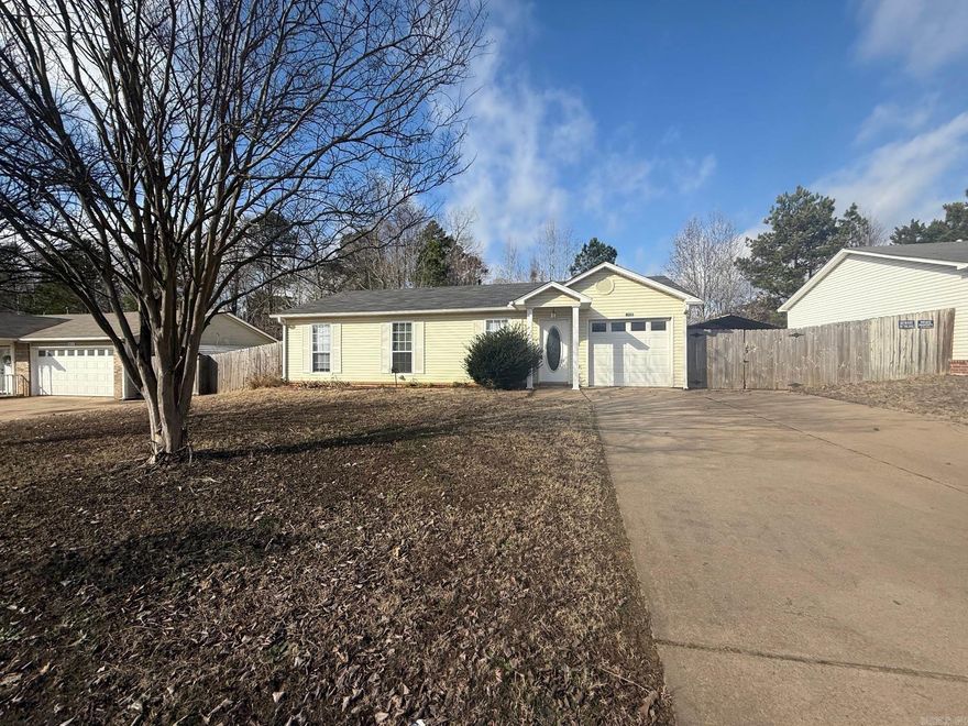 Welcome to this charming 3 bedroom, 2 bathroom home in the desirable location of Alexander, AR. This cozy house features a fenced-in yard, perfect for outdoor gatherings and pets to roam freely. Say goodbye to the hassle of laundromats with the convenience of a washer and dryer included. The absence of carpet throughout the home makes for easy cleaning and maintenance. The kitchen comes equipped with a refrigerator, providing added convenience for meal prep and storage. Additionally, the attached 1 car garage offers secure parking and extra storage space. Don't miss out on the opportunity to make this house your new home! Section 8 approved. All Prime Realty and Property Management residents are enrolled in the Resident Benefits Package (RBP) for $50.00/month which includes liability insurance, credit building to help boost the resident’s credit score with timely rent payments, up to $1M Identity Theft Protection, HVAC air filter delivery (for applicable properties), move-in concierge service making utility connection and home service setup a breeze during your move-in, our best-in-class resident rewards program, on-demand pest control, and much more! More details upon application.