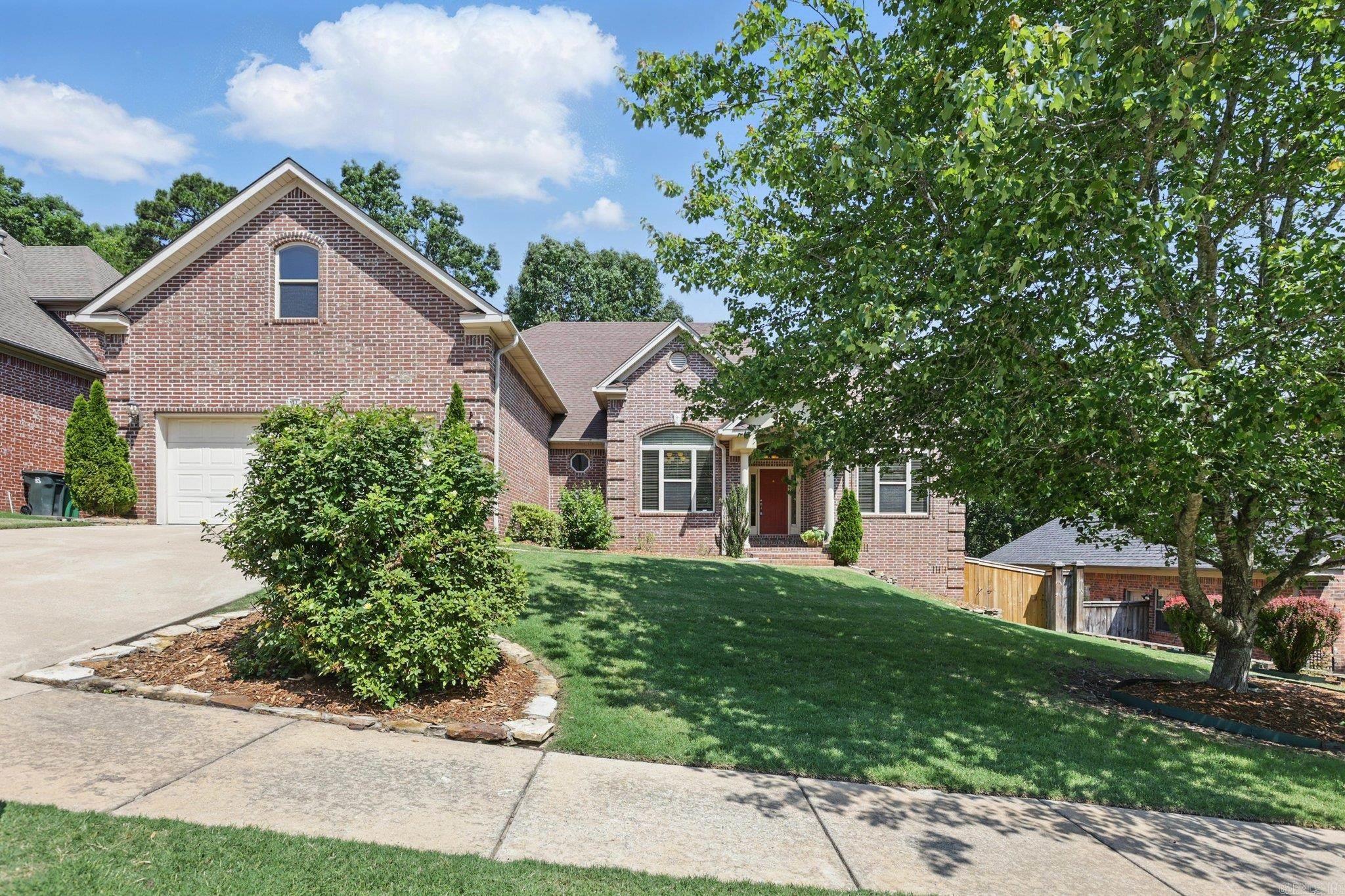 Lovely Home in the desirable Woodlands Edge Subdivision with walking trails, pool, club house & tennis courts. Beautiful, landscaped backyard that backs up to a green space with a deck where you can watch the deer eat. Hardwood floors, 4 bds, 3.5 baths, primary suite & 2 guest bedrooms on main level with great room, formal dining, large eat-in kitchen, laundry w/ sink, guest bath & 1/2 bath. Upstairs has a large guest suite, huge bonus room and office with built-ins & hardwood floors. Roof is 9 yrs & HVAC 5 yrs.