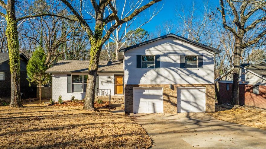 Completely renovated 3-bedroom, 2-bath home with a bonus room has been thoughtfully updated from top to bottom. The kitchen and both bathrooms were fully gutted and rebuilt with all-new cabinetry, countertops, fixtures, and finishes, creating a fresh and welcoming space throughout the home.  Additional improvements include new flooring, fresh interior and exterior paint, updated lighting, new windows that bring in natural light, and brand-new garage doors.  The flexible bonus room offers space for a home office, gym, or second living area to fit your lifestyle. Step outside to a fully fenced, oversized backyard with no direct rear neighbors, offering privacy and plenty of room to relax or entertain.  Located in an established neighborhood just minutes from I-430, shopping, dining, and major hospitals, this home offers modern updates, everyday convenience, and comfortable living.