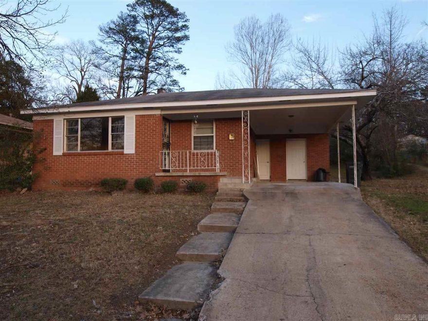 Total remodel just completed, hardwoods refinished, New countertops, painting throughtout, new pulls on cabinets, new appliances, new tile flooring, new window treatments throughout, super cute and ready to move into, laundry room, extra storage building, large yard, 4 blocks to UALR