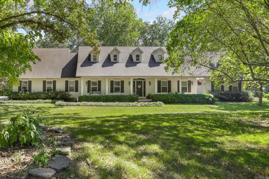 Like straight out of a Hallmark movie, this traditional 5 bedroom, 3.5 bath over 3500 square foot iconic property has it all. It features primary suites on both floors, a home office, a very spacious living room with a remote control gas fireplace, an eat-in kitchen with stainless appliances, a large pantry, a great center island for entertaining, a 25 ft x 24 ft insulated shop building, and the coolest part, all of this is on almost 3 acres in a very desirable neighborhood in town. Close to schools and a short drive to groceries. This property has never been offered on the public market, don't let this once in a lifetime property pass you by!!