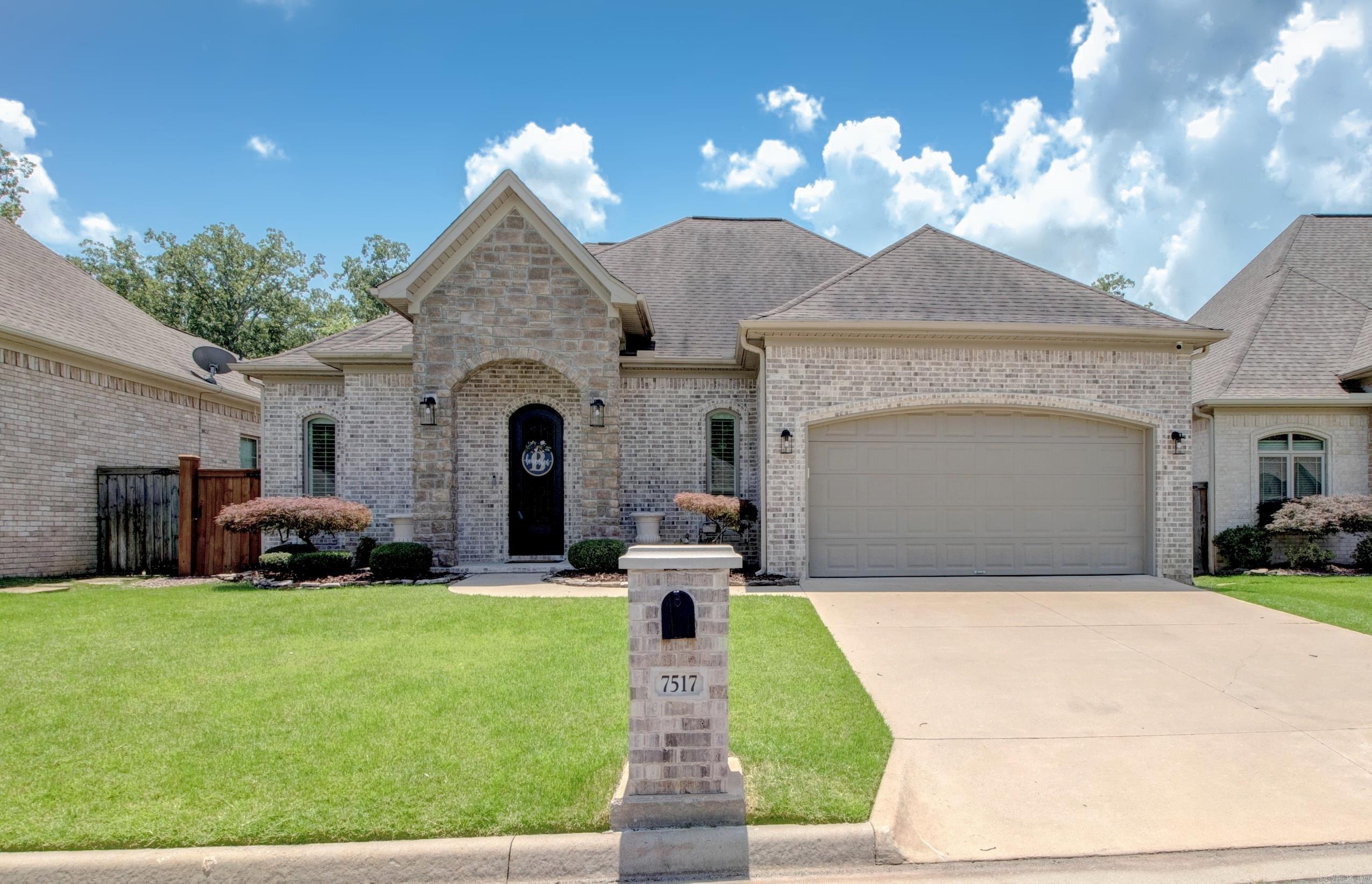 Beautifully detailed luxury home with all the luxury features you could ask for! 10 ft ceilings 8 ft doors with trim and crown molding that totally adorn this lovely home. Wrought iron front door. Quartz counter tops throughout. Gas range, Built in ice maker. Beautifully designed Plantation Shutters. Newly designed screened in patio with new flooring. Luxury bath with jetted tub and large walk-in shower. His and her closets with hers having a built-in makeup vanity. New 50 gallon recirculating hot water system installed January. French drain recently installed. Sprinkler system with Zoysia grass. Garage has regular garage door and a drop down screen when using exercise equipment or working in the garage. Fema approved storm shelter located in the back of the garage storage. Recently restained fencing. Schedule your showing today!