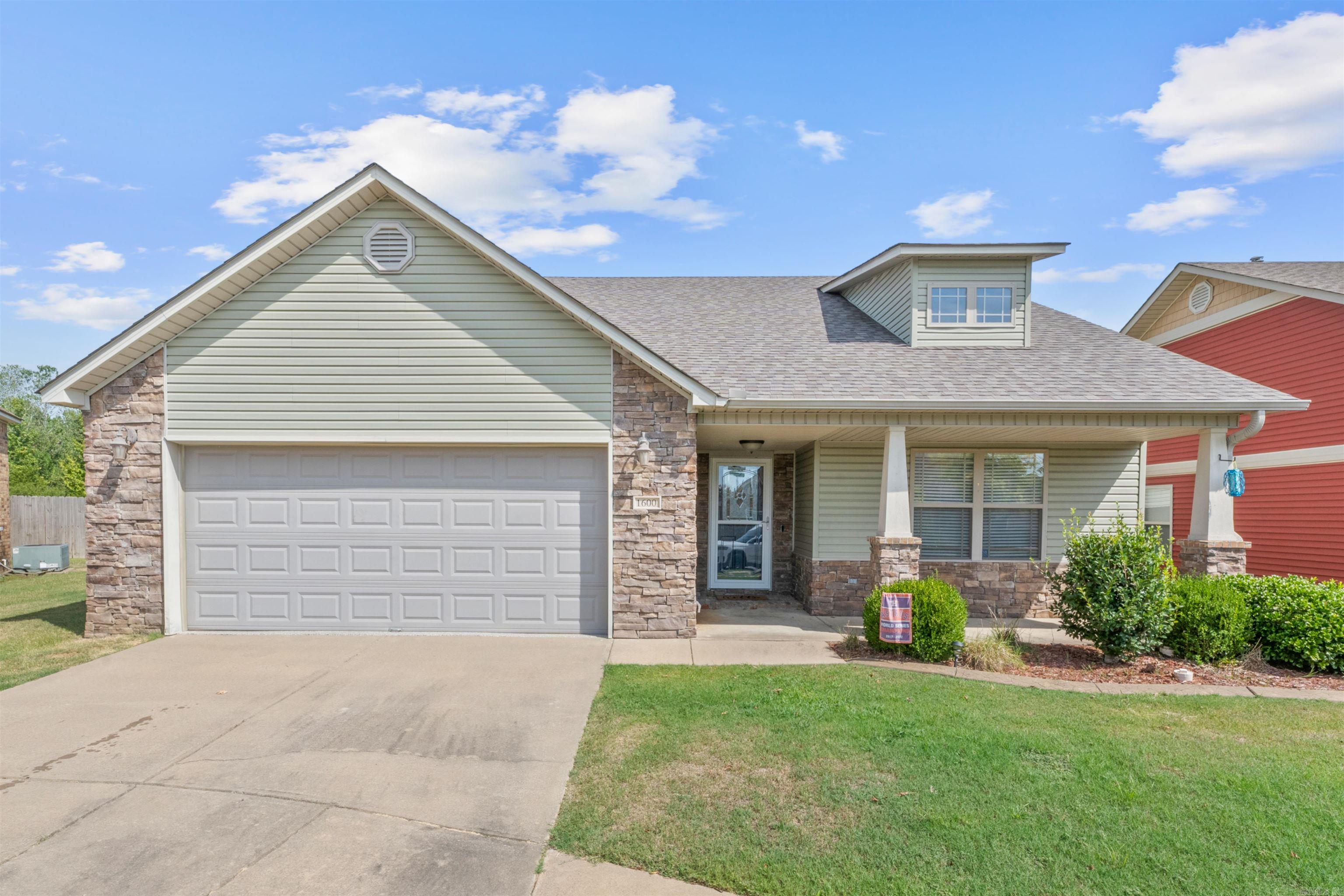 This move-in ready 3bed/2bath home offers modern updates and thoughtful details throughout. Fresh interior paint, updated sinks, and stylish fixtures create a clean, contemporary feel. The spacious living area is perfect for gatherings, while the kitchen features gas appliances and a dedicated pantry for everyday convenience. The primary suite includes a large walk-in closet, providing ample storage. Step outside to enjoy a peaceful, private backyard featuring beautiful crepe myrtles, and even a peach tree! Additional highlights include a 6'x9' storm cellar located in the garage. This home truly has it all. Modern, practical and inviting. Schedule your showing today!