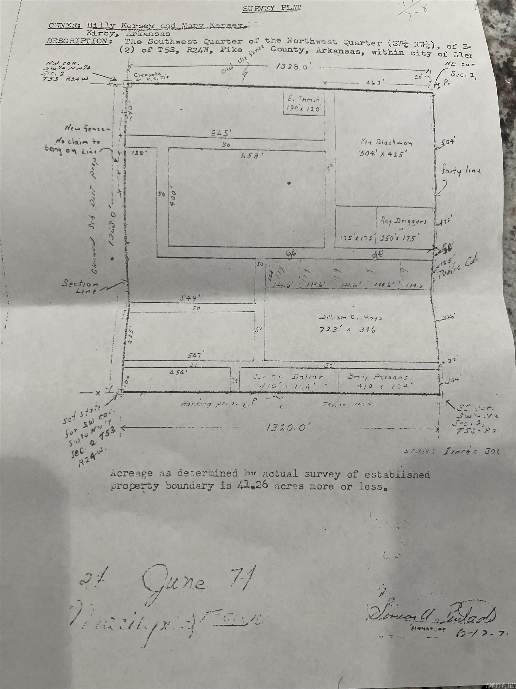 Metes & Bounds - Land