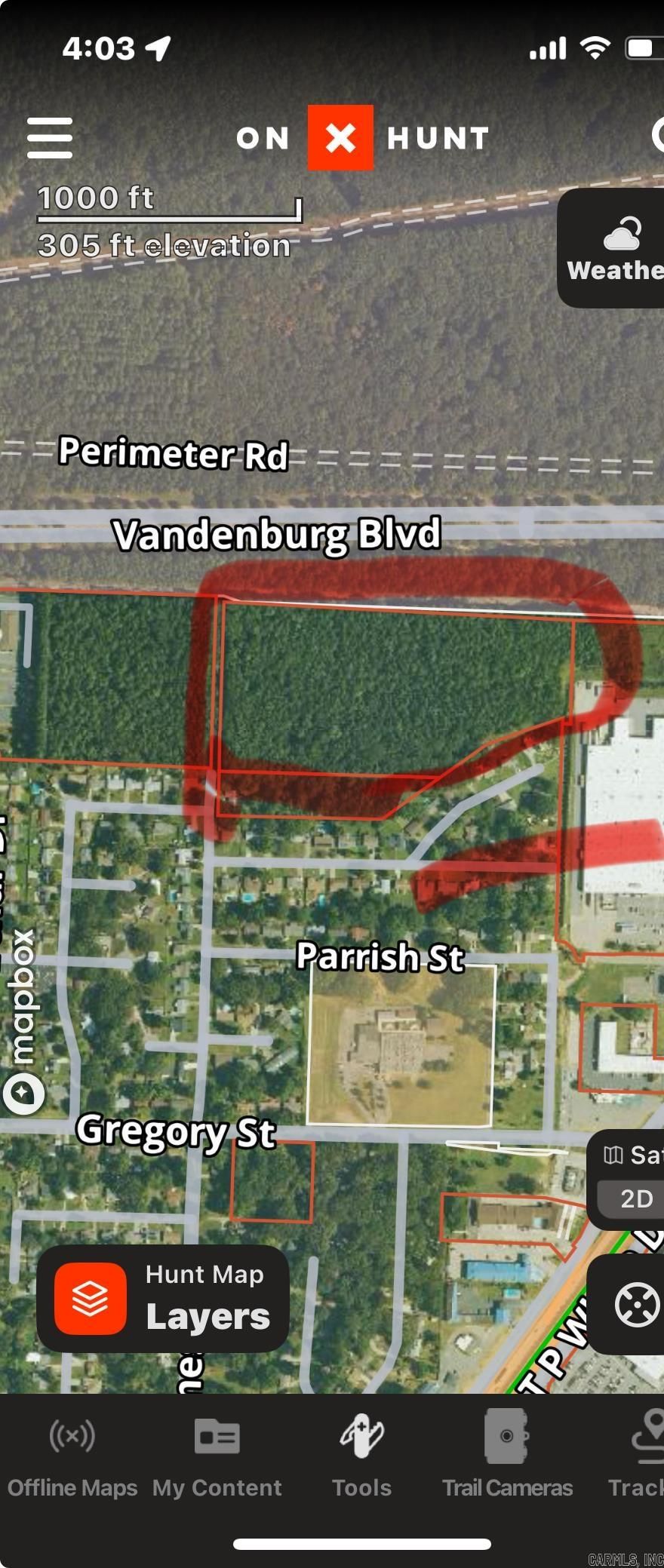 16.48 +/- acres in the heart of Jacksonville by the LRAFB. ZONED R0. This is a great opportunity for a new subdivision. Close to LRAFB, airport, airport.